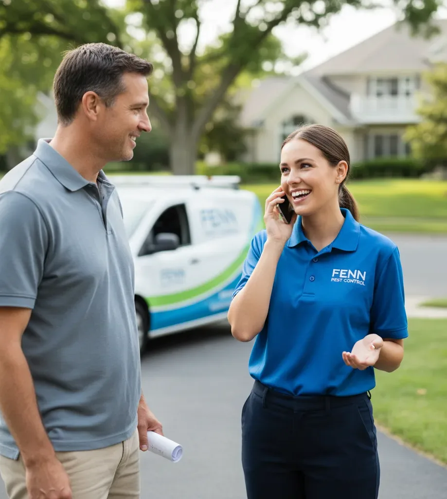 Fenn Pest Control customer support in Hughesville
